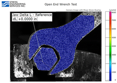 DIC-Wrench-Test-3 Open End Wrench Test