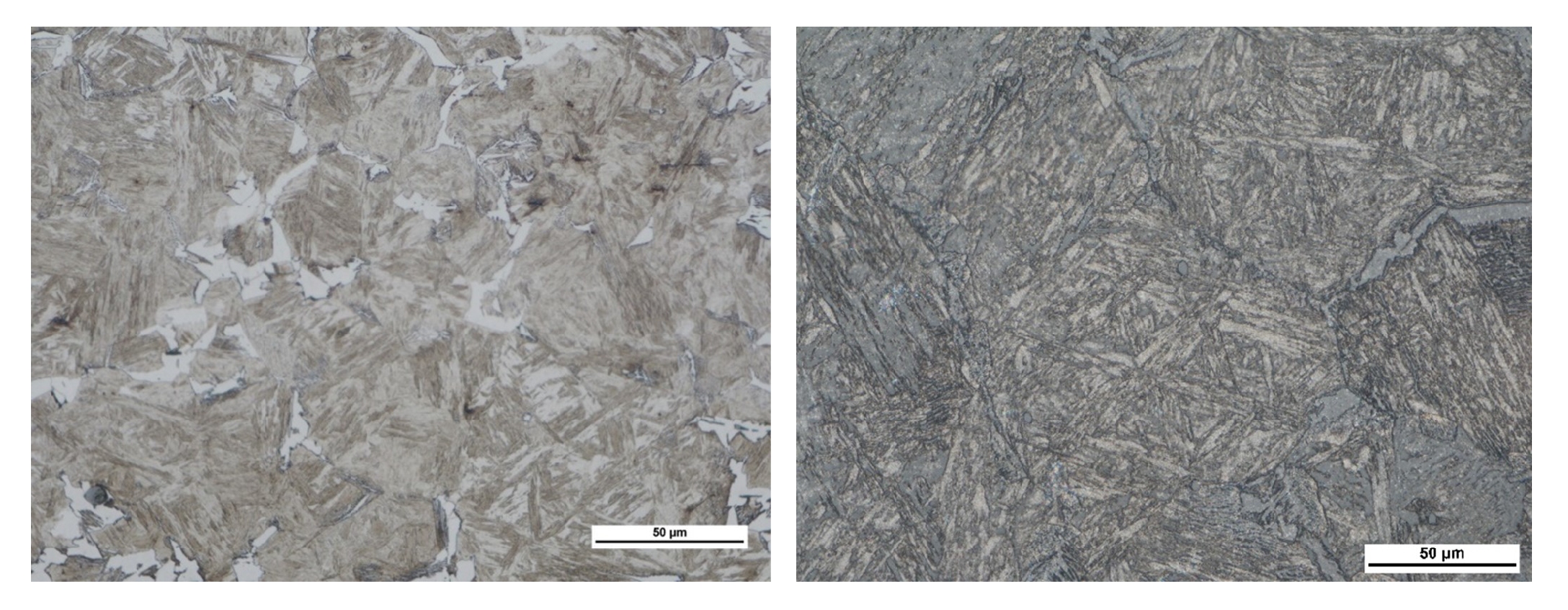 Photomicrographs of a pipe